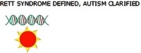 RETT SYNDROME DEFINED, AUTISM CLARIFIED Logo (WIPO, 17.01.2018)