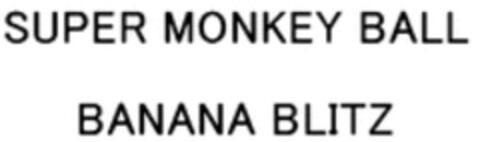 SUPER MONKEY BALL BANANA BLITZ Logo (WIPO, 26.04.2019)