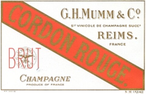 CORDON ROUGE Logo (WIPO, 20.09.1965)