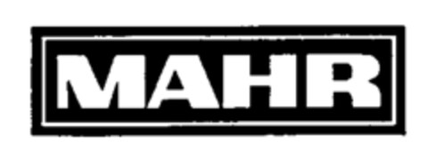 MAHR Logo (WIPO, 29.10.1973)