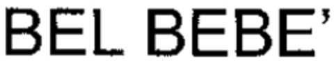 BEL BEBE' Logo (WIPO, 09/12/2007)