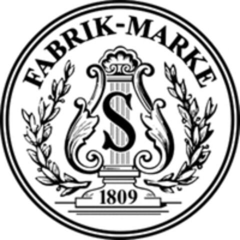 FABRIK-MARKE S 1809 Logo (WIPO, 12.08.2015)