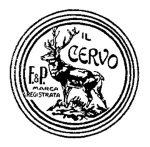 F&P IL CERVO Logo (WIPO, 16.05.1951)