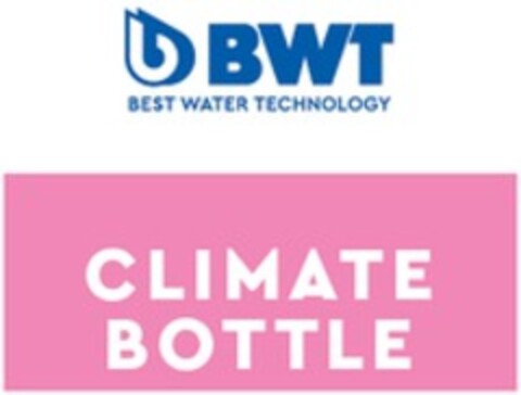 BWT BEST WATER TECHNOLOGY CLIMATE BOTTLE Logo (WIPO, 02/07/2023)