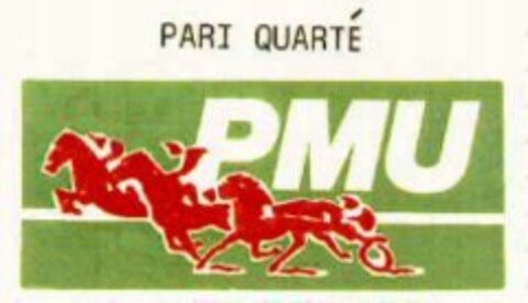 PARI QUARTÉ PMU Logo (WIPO, 31.07.1989)