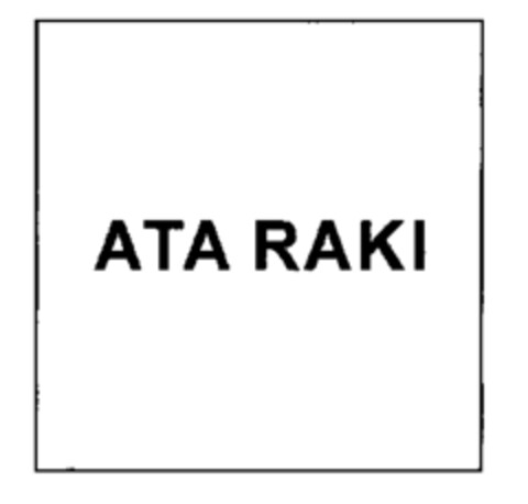 ATA RAKI Logo (WIPO, 12/31/2004)