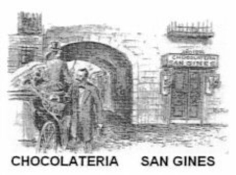 CHOCOLATERIA SAN GINES Logo (WIPO, 02/11/2009)