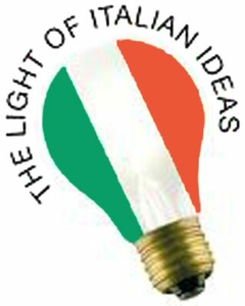 THE LIGHT OF ITALIAN IDEAS Logo (WIPO, 28.10.2009)