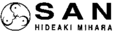 SAN HIDEAKI MIHARA Logo (WIPO, 19.02.2010)