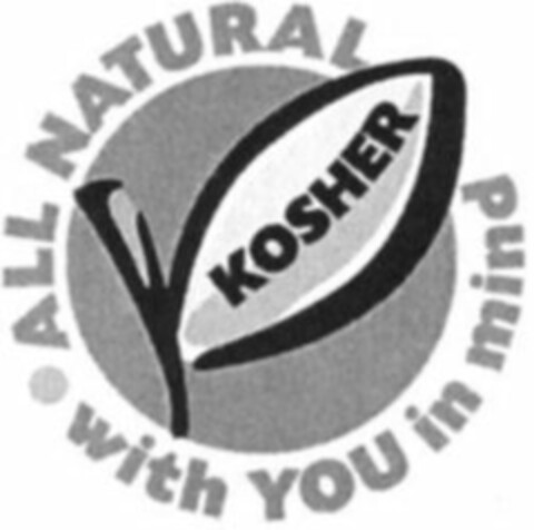 KOSHER ALL NATURAL with YOU in mind Logo (WIPO, 22.06.2011)