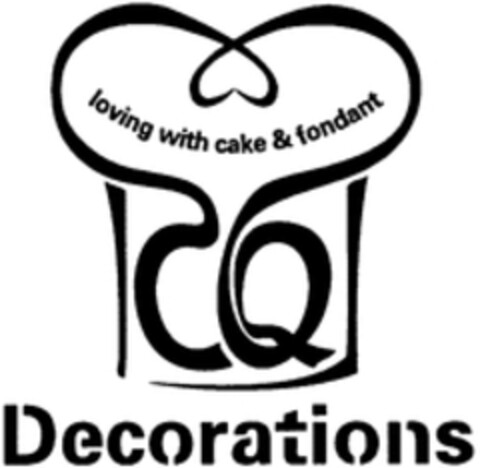 Decorations loving with cake & fondant Logo (WIPO, 30.08.2016)