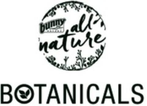 bunny NATURE all nature BOTANICALS Logo (WIPO, 10/15/2018)