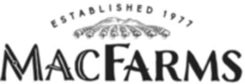 MACFARMS ESTABLISHED 1977 Logo (WIPO, 04/02/2019)