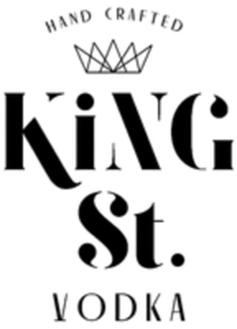 HAND CRAFTED KING St. VODKA Logo (WIPO, 11/21/2019)