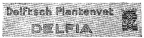 Delftsch Plantenvet DELFIA Logo (WIPO, 27.03.1954)