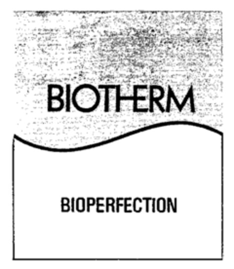BIOTHERM BIOPERFECTION Logo (WIPO, 28.05.1990)