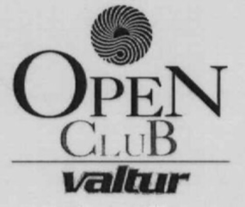 OPEN CLUB valtur Logo (WIPO, 07.03.1995)