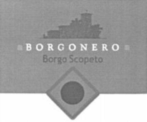 BORGONERO Borgo Scopeto Logo (WIPO, 19.09.2001)