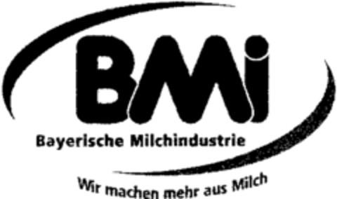 BMI Bayerische Milchindustrie Wir machen mehr aus Milch Logo (WIPO, 14.05.2003)