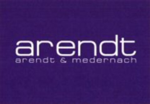 arendt arendt & medernach Logo (WIPO, 05.03.2009)