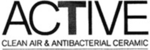 ACTIVE CLEAN AIR & ANTIBACTERIAL CERAMIC Logo (WIPO, 02/23/2010)