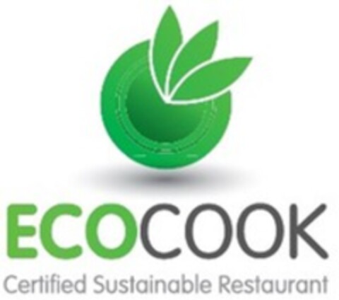 ECOCOOK Certified Sustainable Restaurant Logo (WIPO, 22.09.2015)