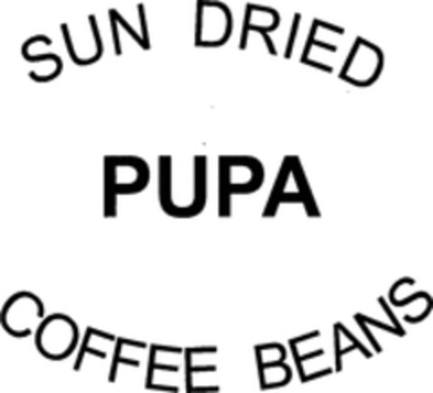 PUPA SUN DRIED COFFEE BEANS Logo (WIPO, 12/22/2017)