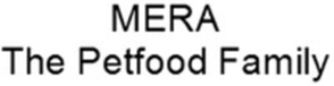 MERA The Petfood Family Logo (WIPO, 02/27/2018)