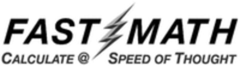 FAST MATH CALCULATE @ SPEED OF THOUGHT Logo (WIPO, 28.10.2020)