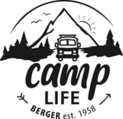 camp LIFE BERGER est. 1958 Logo (WIPO, 14.04.2023)