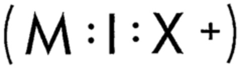 (M:I:X+) Logo (WIPO, 04/26/1985)