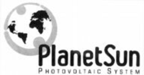 PlanetSun PHOTOVOLTAIC SYSTEM Logo (WIPO, 26.03.2008)