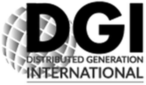 DGI DISTRIBUTED GENERATION INTERNATIONAL Logo (WIPO, 08.08.2016)