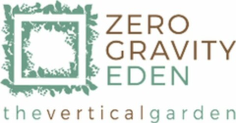 ZERO GRAVITY EDEN the vertical garden Logo (WIPO, 15.12.2017)