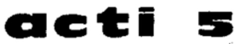 acti 5 Logo (WIPO, 09.10.1964)