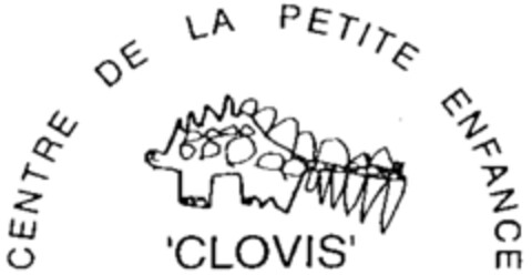 CENTRE DE LA PETITE ENFANCE 'CLOVIS' Logo (WIPO, 23.03.1998)