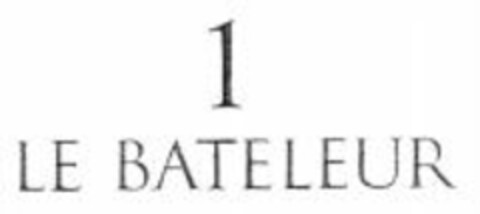 1 LE BATELEUR Logo (WIPO, 02.12.2008)