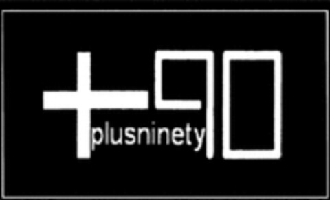 +90 plusninety Logo (WIPO, 05/14/2009)