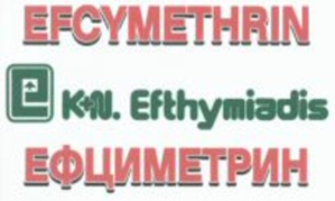 EFCYMETHRIN K+N. Efthymiadis Logo (WIPO, 07/30/2009)