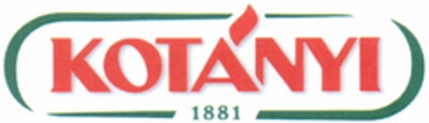 KOTÁNYI 1881 Logo (WIPO, 02/03/2011)