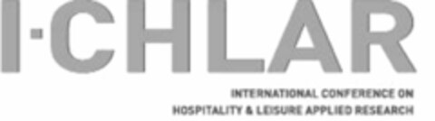 I-CHLAR INTERNATIONAL CONFERENCE ON HOSPITALITY & LEISURE APPLIED RESEARCH Logo (WIPO, 10/11/2011)