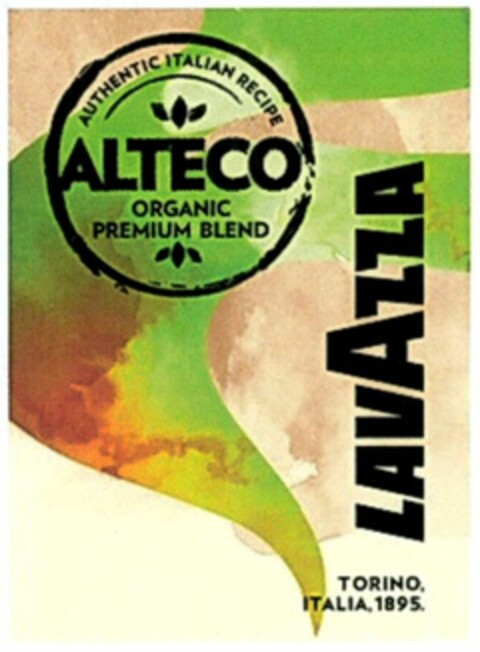 AUTHENTIC ITALIAN RECIPE ALTECO ORGANIC PREMIUM BLEND LAVAZZA Logo (WIPO, 18.04.2018)