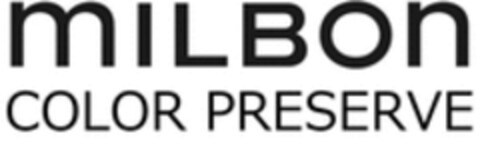 MILBON COLOR PRESERVE Logo (WIPO, 08.06.2023)