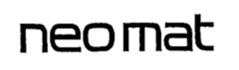 neomat Logo (WIPO, 06/25/1987)