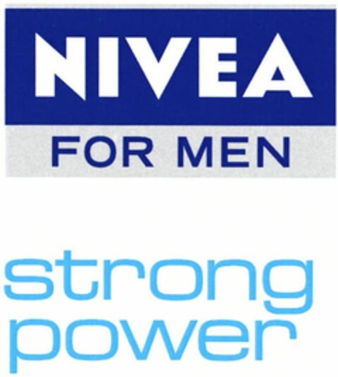 NIVEA FOR MEN strong power Logo (WIPO, 13.06.2008)