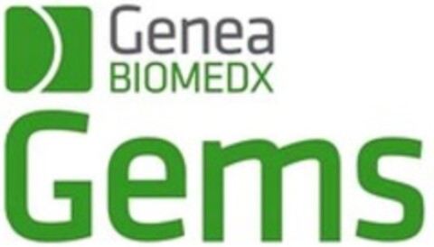 Genea BIOMEDX Gems Logo (WIPO, 11.08.2015)