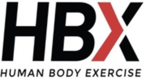 HBX HUMAN BODY EXERCISE Logo (WIPO, 13.06.2016)