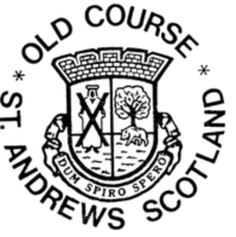 OLD COURSE ST. ANDREWS SCOTLAND DUM SPIRO SPERO Logo (WIPO, 16.02.2017)