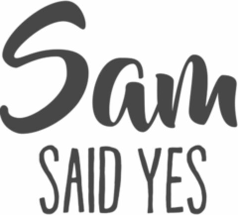 Sam SAID YES Logo (WIPO, 04.07.2018)