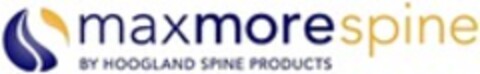 maxmorespine BY HOOGLAND SPINE PRODUCTS Logo (WIPO, 05.04.2020)